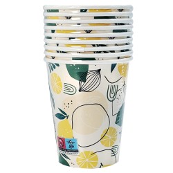 ABC BICCHIERI 10 PZ LIMONI