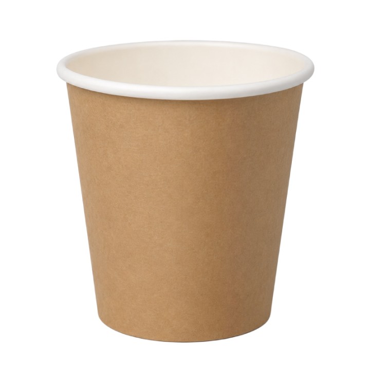 ABG  BICCHIERINI CAFFE' CARTA 80ML 50PZ TINTA UNITA