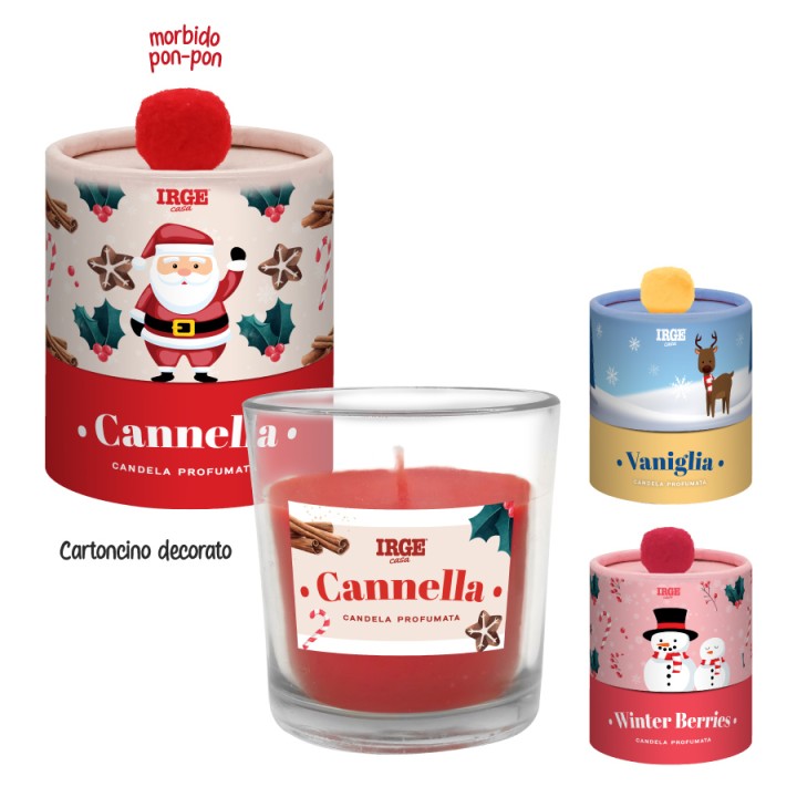 BUA CANDELA PON PON NATALE 100 GR