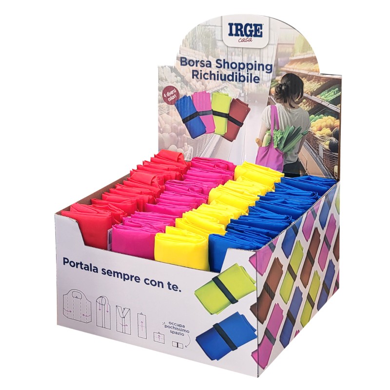 CGA SHOPPER PIEGHEVOLE MONOCOLORE 38x60