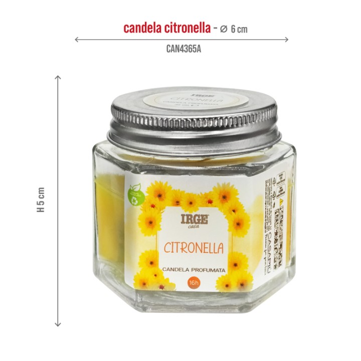 ABJ CAND. CITR. ESAGONALE+TAPPO A VITE