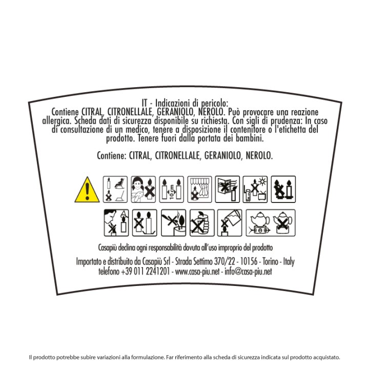 ABK CAND. CITRONELLA  V CUP