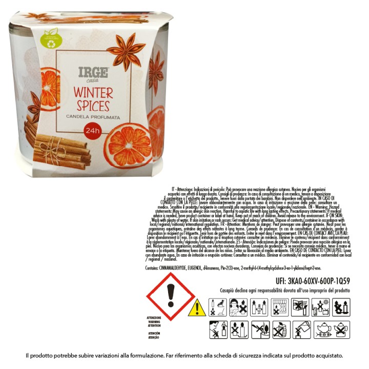 FDN CANDELA A PROF BICCHIERINO 70GR