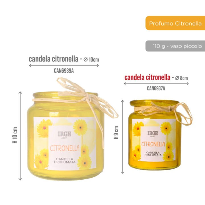 ABD CANDELA CITRONELLA 110GR