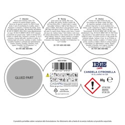 ABH CANDELA CITRONELLA ALLUMINIO 80GR