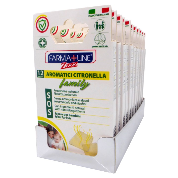 ABY PATCH ANTI-ZANZARE CITRONELLA 12PZ