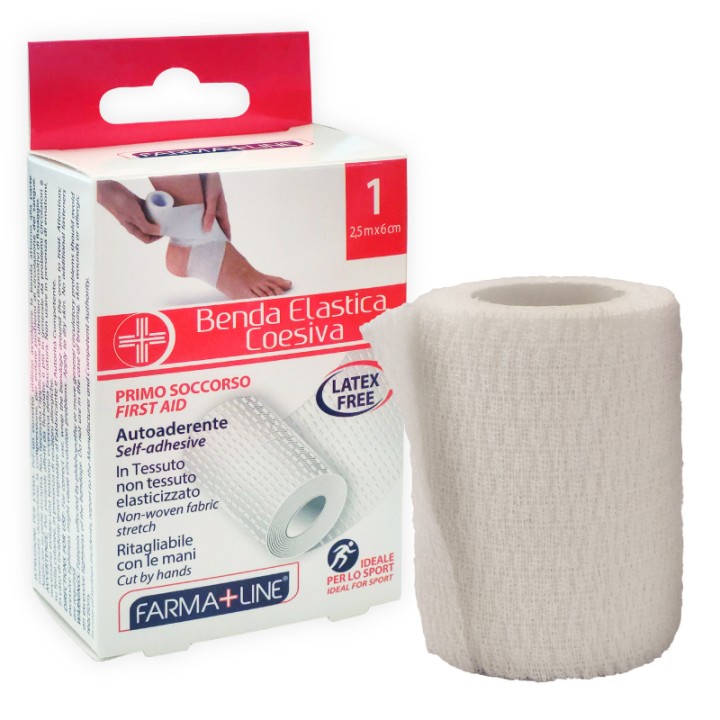 BMI BENDA ELAST. COESIVA 6CMx2,5M FARMA