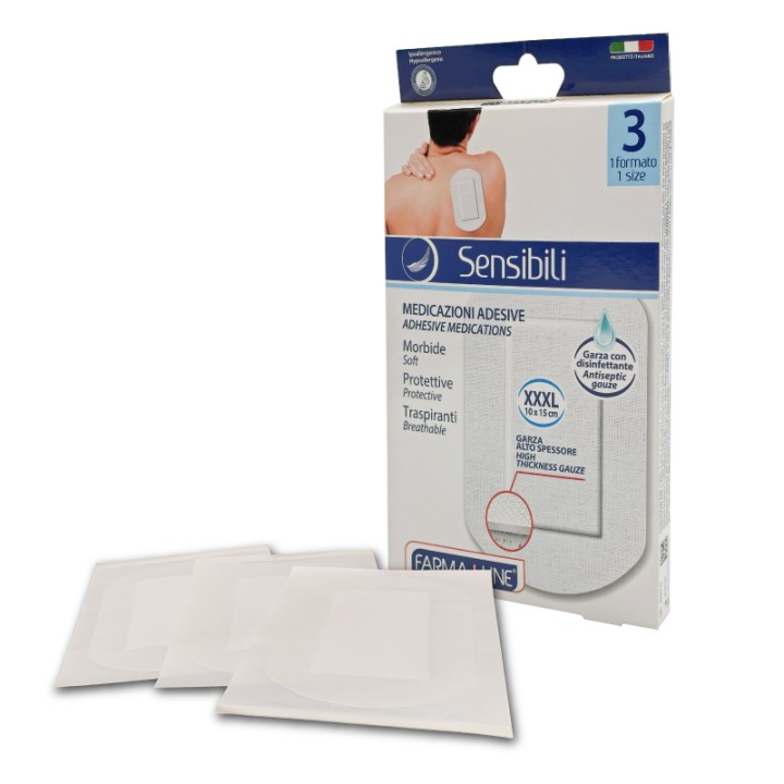 BMC CEROTT TNT ALTA PROT. XXL 3PZ FARMA XXXL 3 PZ 10X15 CM