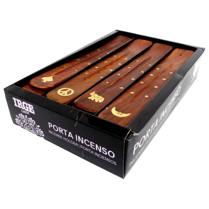 BMI PORTA INCENSO LEGNO ORO