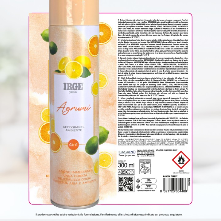 ABM DEO IRGE 300 ML AGRUMI