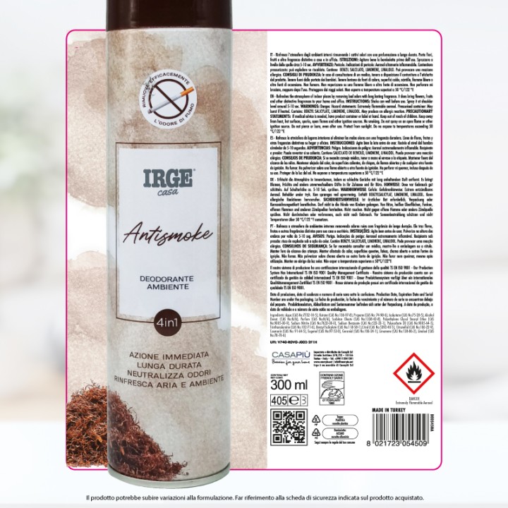 ABM DEO IRGE 300 ML ANTISMOKE