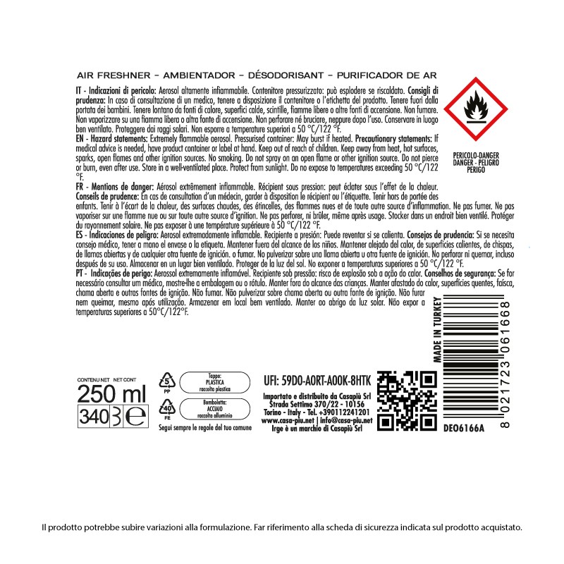 BFG DEO IRGE 250ML  F. COTONE AUTOMAT