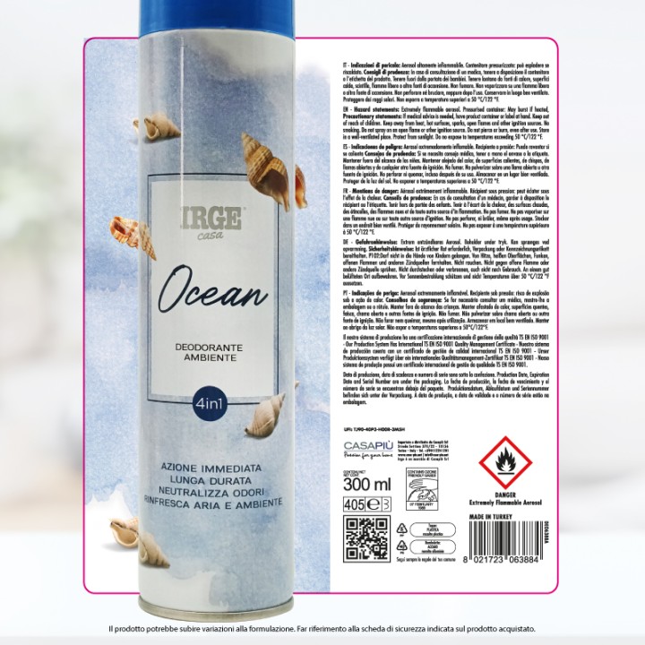 ABT DEO IRGE 300 ML OCEAN