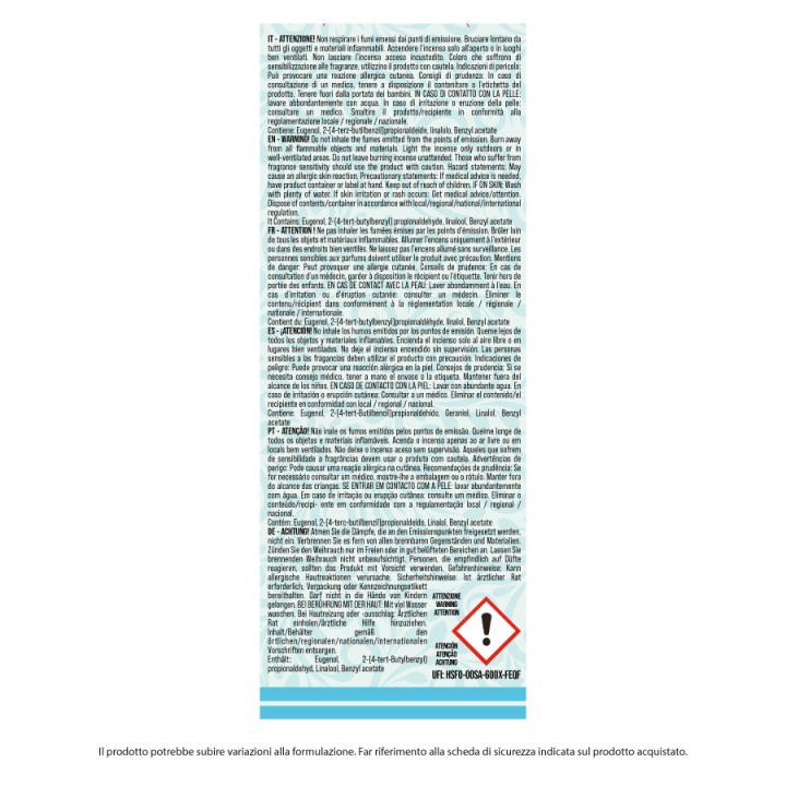 ADJ INCENSO GELSOMINO 20 STICK