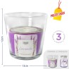 EDC CANDELA LAVANDA VASO