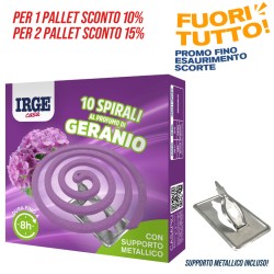ABT SPIRALE GERANIO 13GR 10PZ C/SUPPORTO