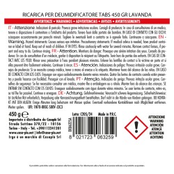 FAL RIC. DEUMID. LAVANDA TAB 450GR 1 PZ