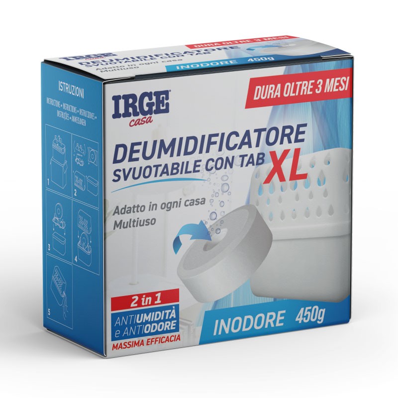 FAK DEUMIDIFICATORE CON TAB XL 450GR