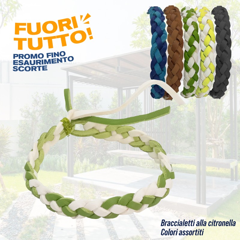 ABX BRACCIALETTI CITRONELLA INTRECC EXPO
