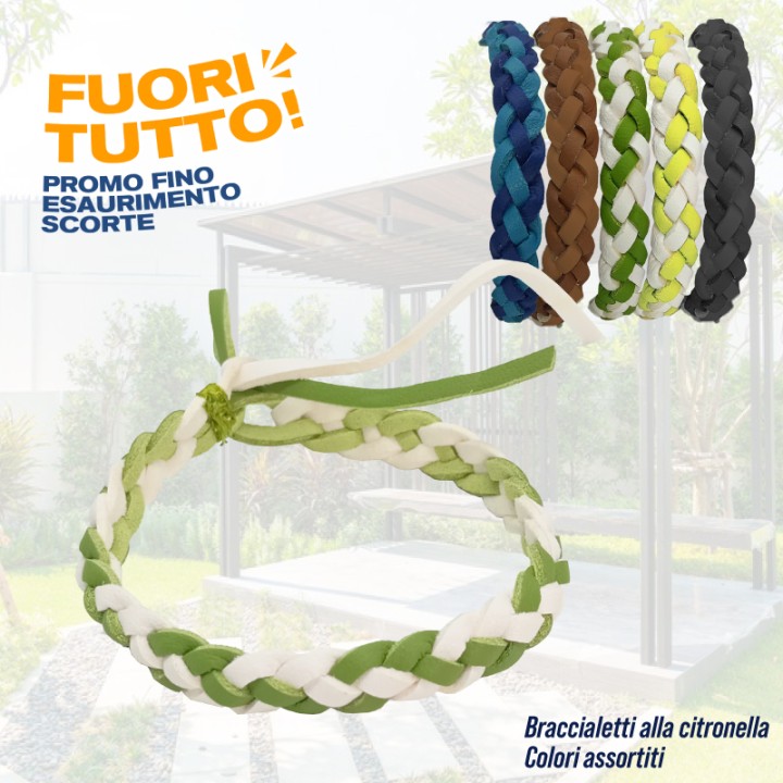 ABX BRACCIALETTI CITRONELLA INTRECC EXPO