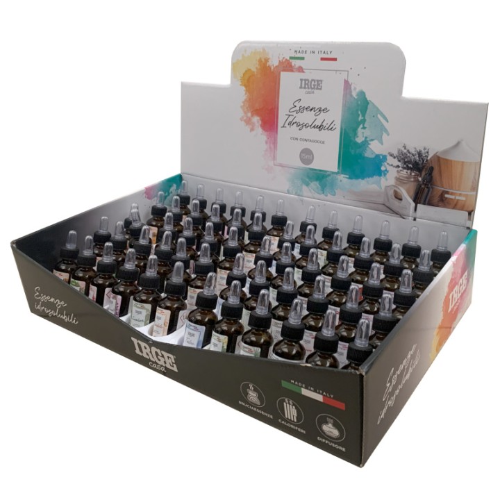 GAI DEO ESS. PROF.15ML 60PZ EXPO IRGE 12 PROFUMAZIONI IDROSOLUBILI
