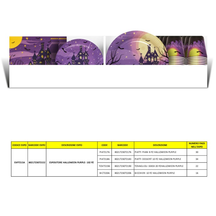 CZA EXPO HALLOWEEN PURPLE 102PZ