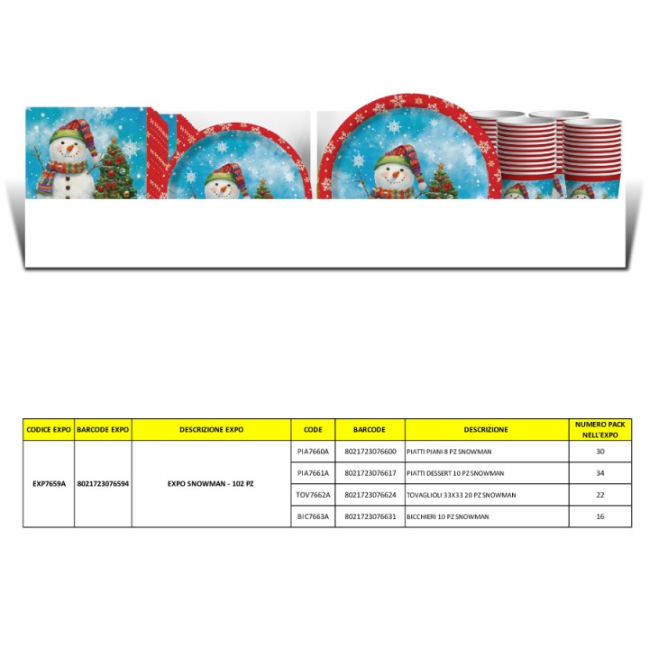 CEA EXPO SNOWMAN 102PZ