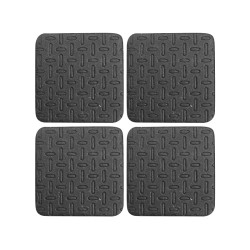 EAA FELTRINI GOMMA 12PZ QUADRATI 4x4cm