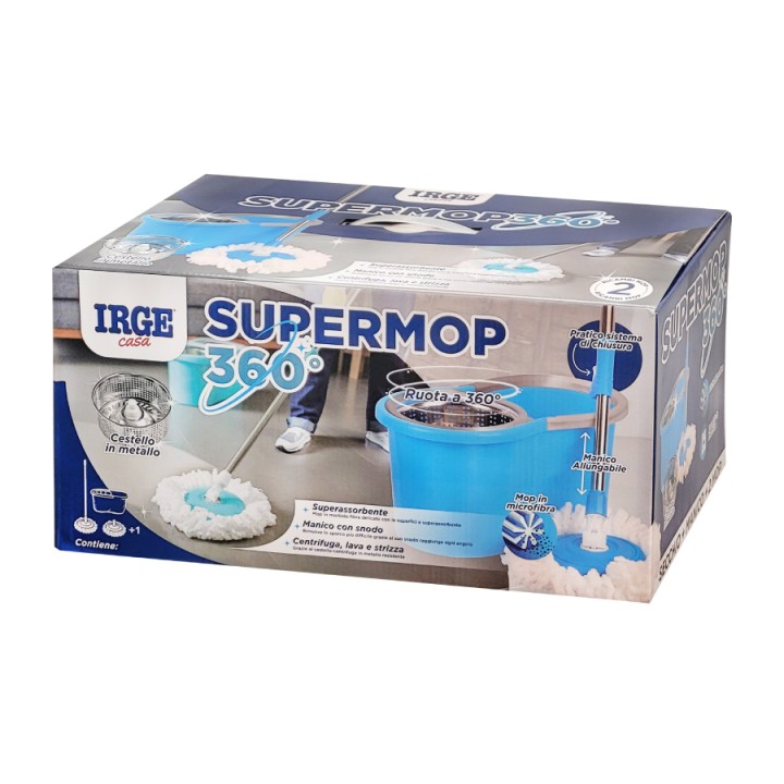 ADI SUPERMOP 360 CESTO METALLIC