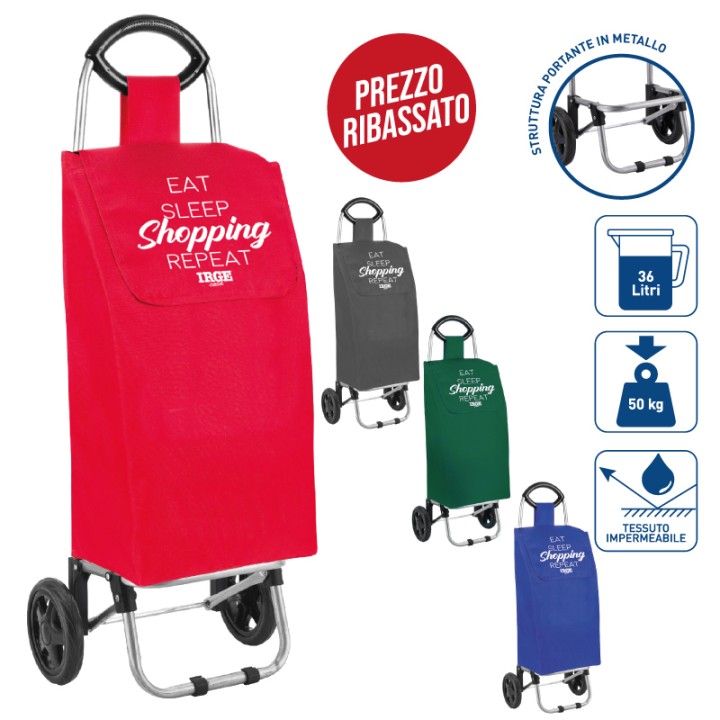 ADC CARRELLO SPESA GO FAST 36L