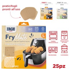 BHM CARTA FRIGGITRICE 22X22 25 PZ STESA