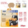 BHM CARTA FRIGGITRICE 22X22 25 PZ STESA