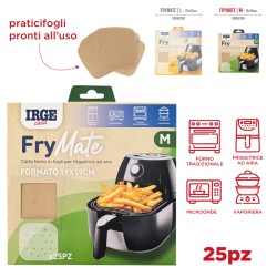 BHL CARTA FRIGGITRICE 19X19 25 PZ STESA