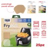 BHL CARTA FRIGGITRICE 19X19 25 PZ STESA
