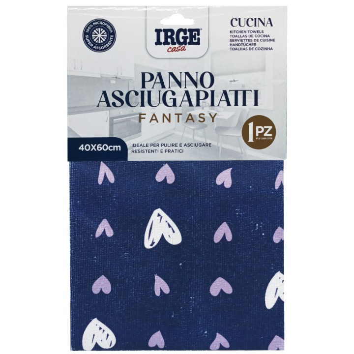 CFA PANNO CUCINA CUORI 40X60CM
