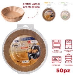 BHI CARTA FRIGGITRICE TONDA 20X4,5CM 50P