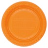 CAZ PIATTI DESSERT ARANCIONE 20 PZ
