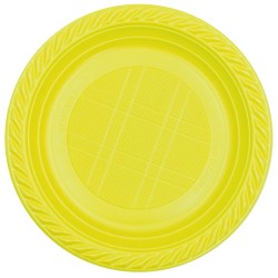 CAK PIATTI DESSERT GIALLO 20 PZ
