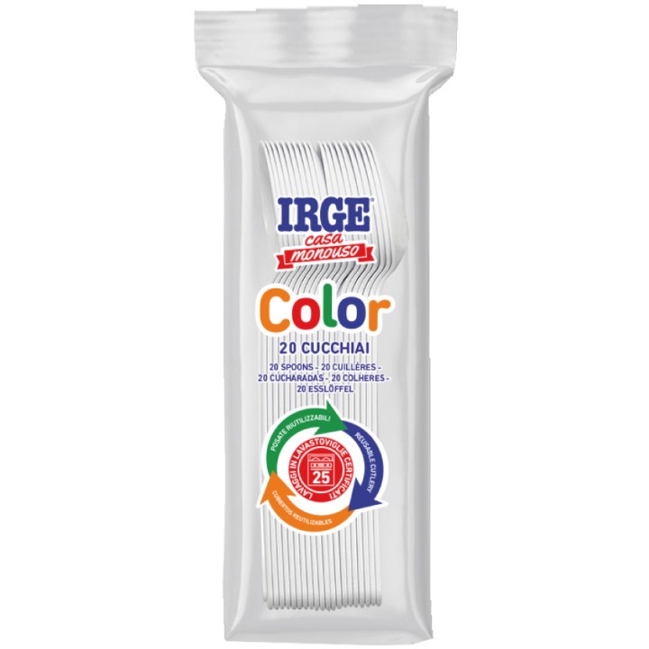 ADO CUCCHIAIO PP BIANCO 20 PZ