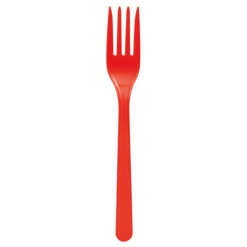 ADZ FORCHETTA PP ROSSA 20PZ