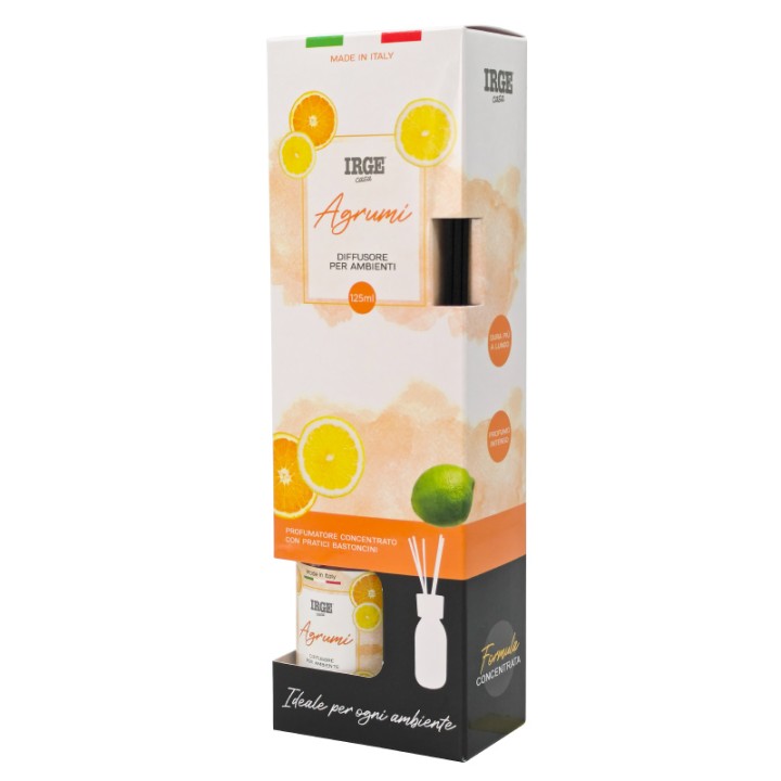 CDP DIFFUSORE IRGE AMB. 125 ML AGRUMI C/BASTONCINI