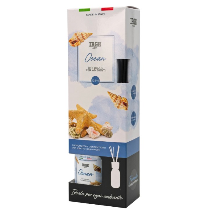 CFG DIFFUSORE IRGE AMB. 125 ML OCEAN C/BASTONCINI
