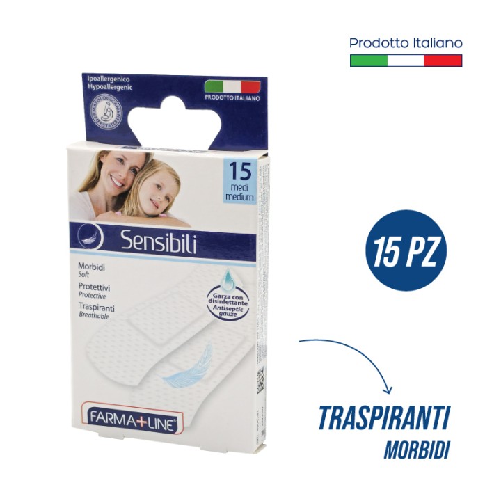 BFX CEROTTI TNT BIANCHI MEDI 7x2CM 15PZ