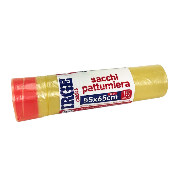 CFG SACCO PATT.15PZ 55X65 40L C/MAN GIAL