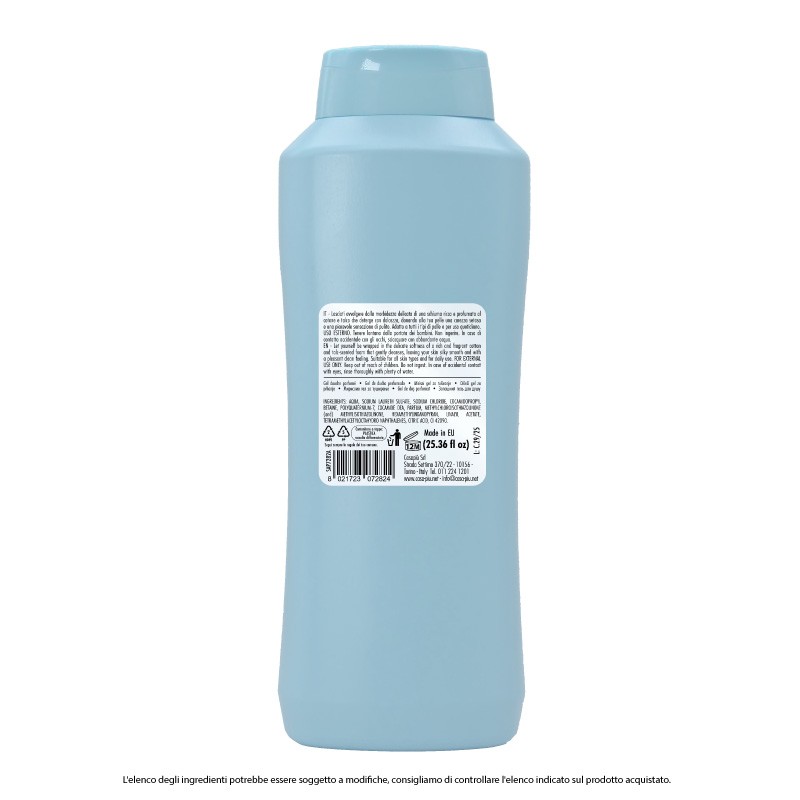 ADS BAGNOSCHIUMA 750ML COTONE E TALCO