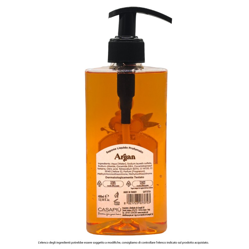 BDF IRGE BEAUTY SAPONE LIQ. ARGAN 400ML