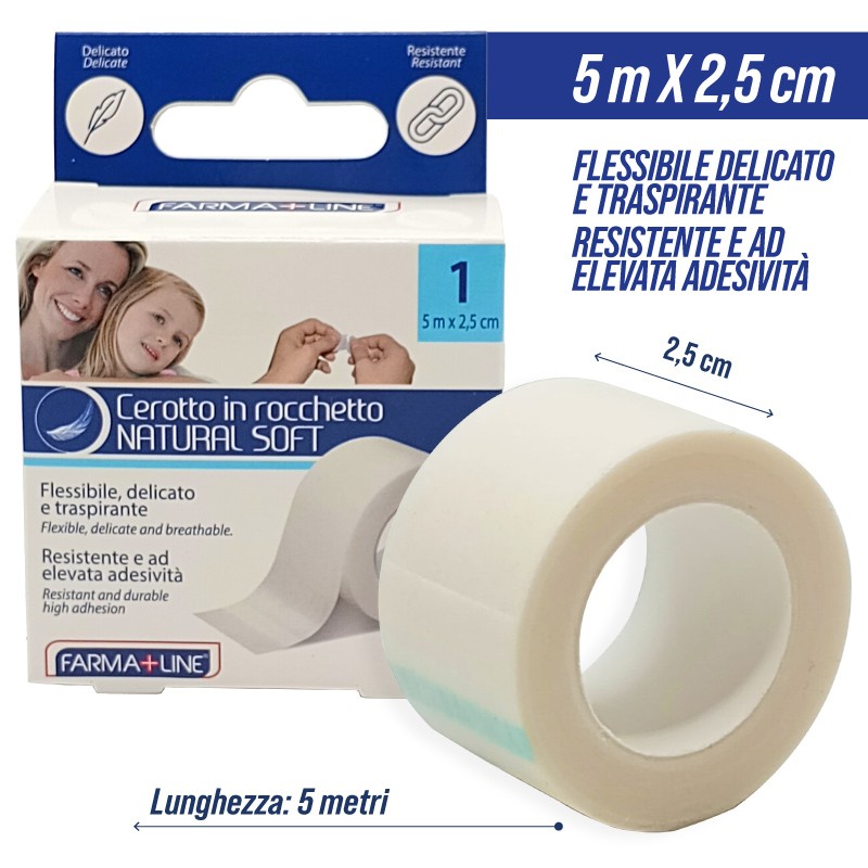 BMF ROCCHETTO TNT 5M x2,5CM FARMALINE