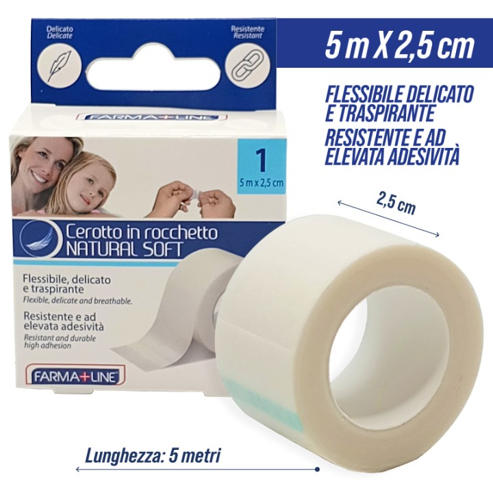 BMF ROCCHETTO TNT 5M x2,5CM FARMALINE