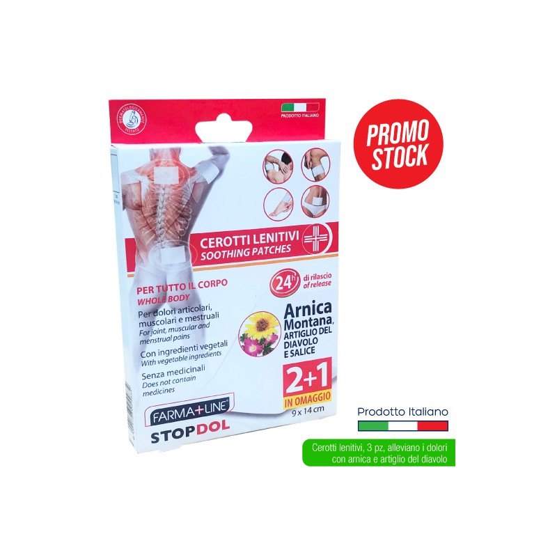 ABM CEROTTI DOLORI MUSCOLARI 2+1PZ FARM