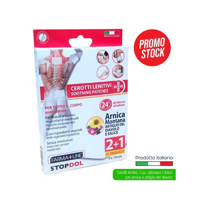 ABM CEROTTI DOLORI MUSCOLARI 2+1PZ FARM
